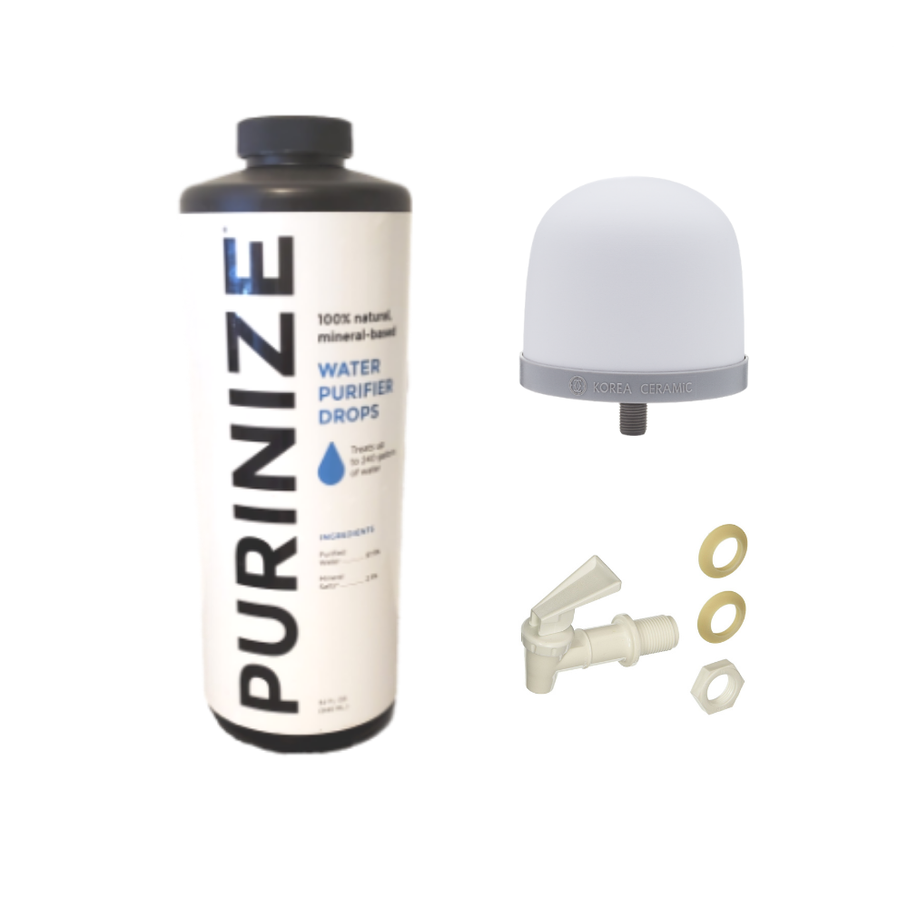 PURINIZE® 200-GALLON DIY WATER TREATMENT + FILTER PACK