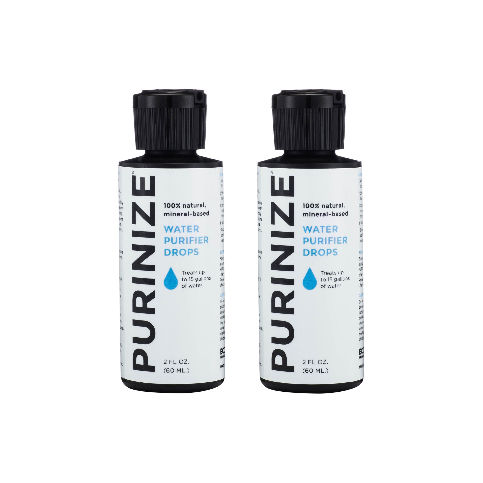 PURINIZE® WATER PURIFIER DROPS 2 OZ. 2-PACK (10% OFF)