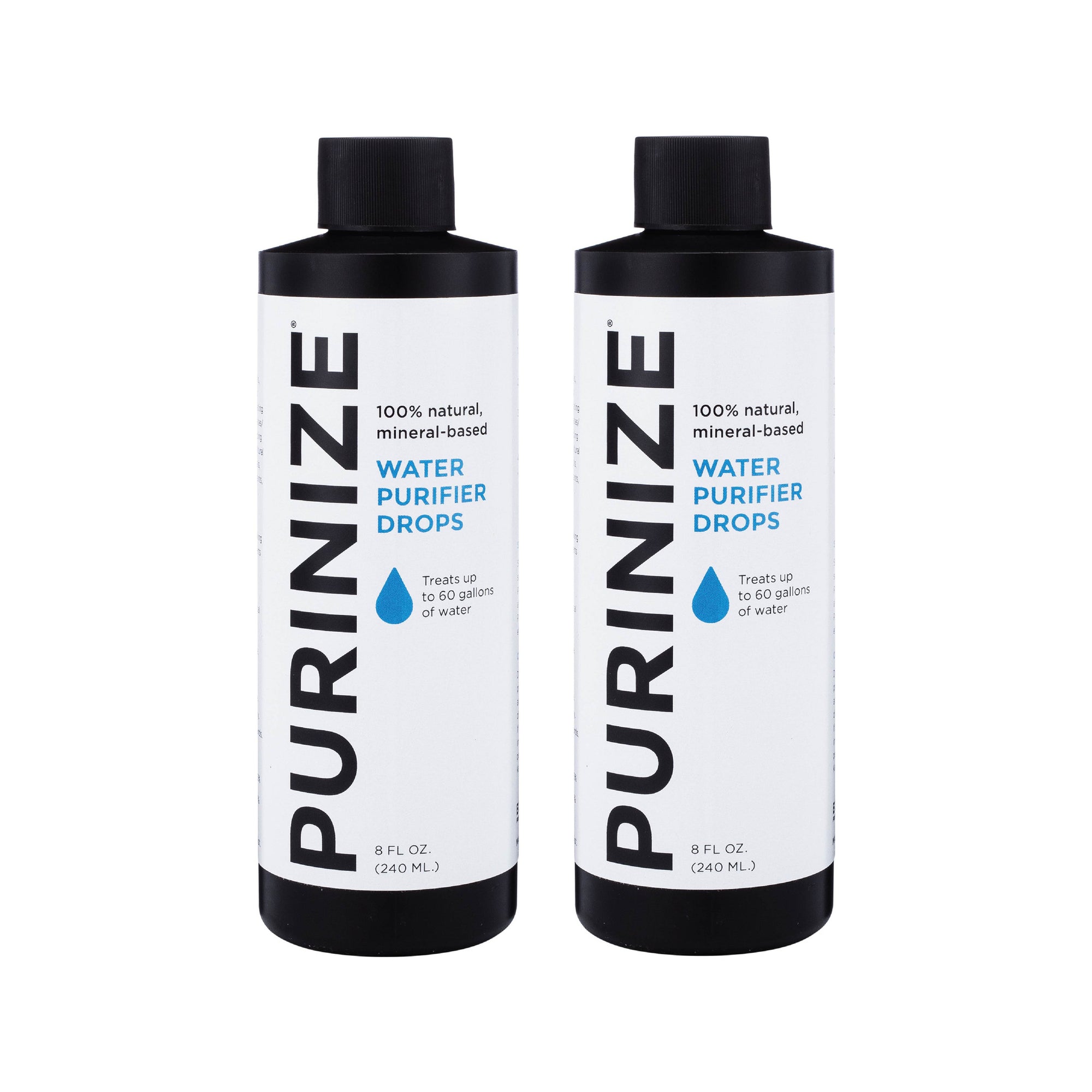 PURINIZE® WATER PURIFIER DROPS 8 OZ. 2-PACK (10% OFF)