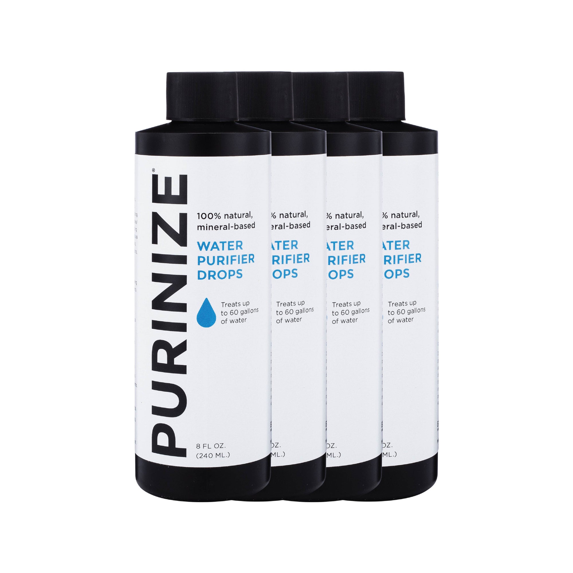 PURINIZE® WATER PURIFIER DROPS 8 OZ. 4-PACK (15% OFF)
