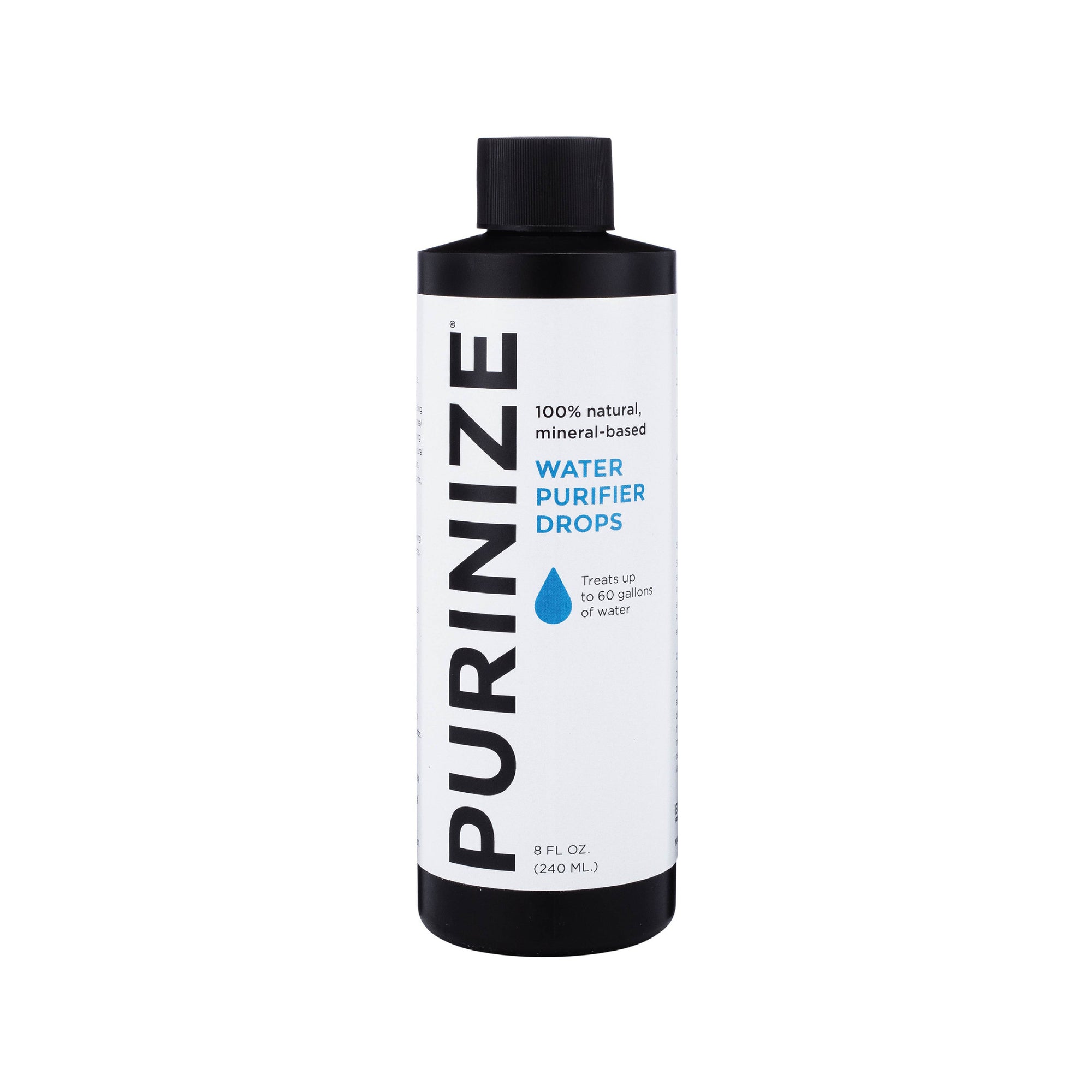 PURINIZE® WATER PURIFIER DROPS 8 OZ. - WHOLESALE